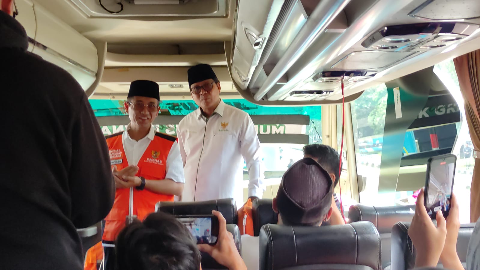 Ratusan guru ngaji dan marbot diberangkatkan Mudik Gratis Baznas Ratusan guru ngaji dan marbot diberangkatkan Mudik Gratis Baznas