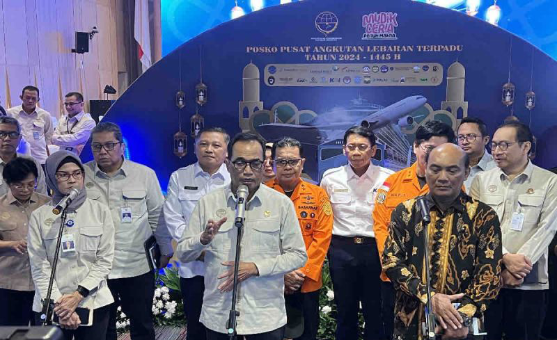 Kemenhub buka Posko Angkutan Lebaran Terpadu 3-16 April 2024 Kemenhub buka Posko Angkutan Lebaran Terpadu 3-16 April 2024