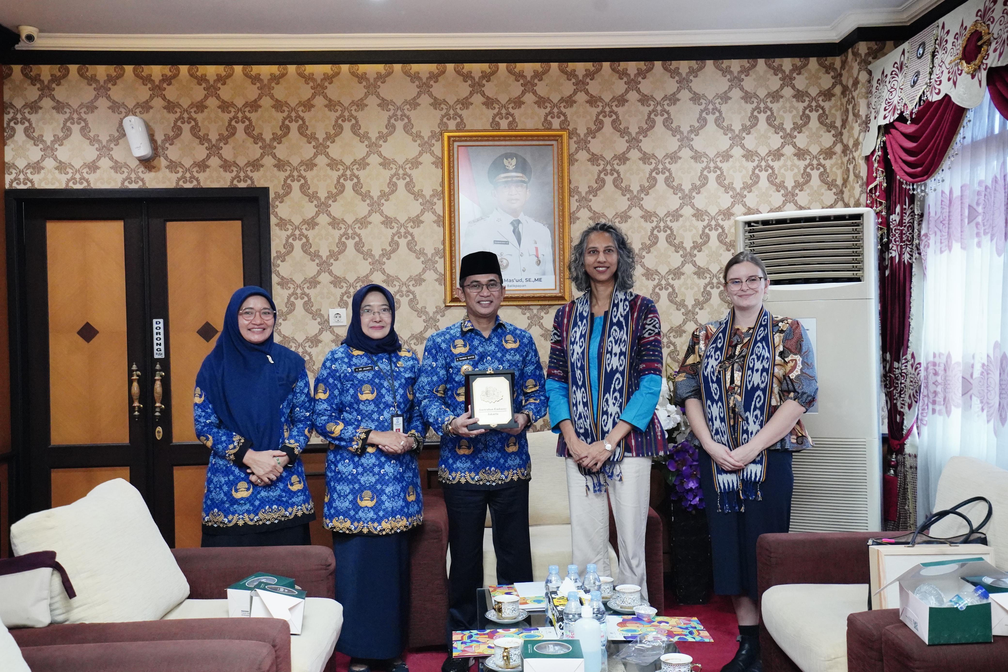 Komunitas disabilitas sambut kunjungan Wakil Dubes Australia di Balikpapan Komunitas disabilitas sambut kunjungan Wakil Dubes Australia di Balikpapan