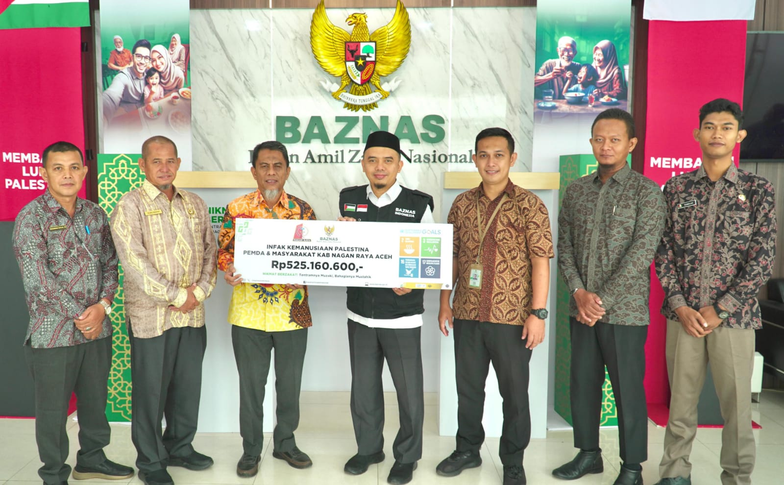 Bantu Palestina, KNRPP salurkan infak kemanusiaan lewat BAZNAS RI Bantu Palestina, KNRPP salurkan infak kemanusiaan lewat BAZNAS RI