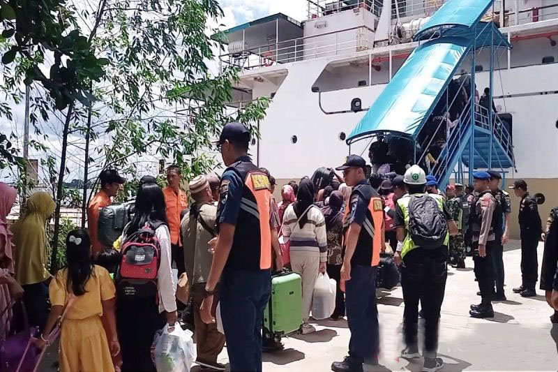 9.900 pemudik berangkat melalui Pelabuhan Sampit