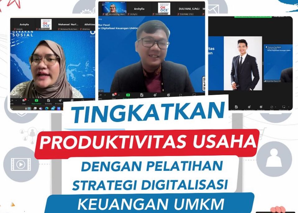 Dukung pengembangan usaha, OK OCE gelar pelatihan pelaporan keuangan UMKM Dukung pengembangan usaha, OK OCE gelar pelatihan pelaporan keuangan UMKM