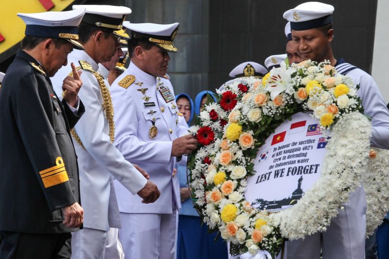 KSAL peringati 3 tahun KRI Nanggala 402 KSAL peringati 3 tahun KRI Nanggala 402