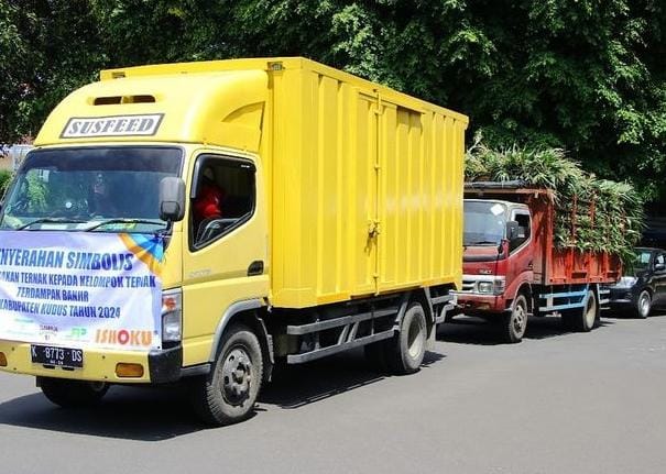 Ringankan beban peternak terdampak banjir, Pemkab Kudus berikan bantuan Ringankan beban peternak terdampak banjir, Pemkab Kudus berikan bantuan