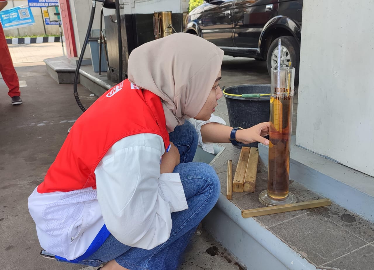 Pastikan sesuai takaran, Pertamina uji tera dan density produk BBM di SPBU di Jawa Tengah Pastikan sesuai takaran, Pertamina uji tera dan density produk BBM di SPBU di Jawa Tengah