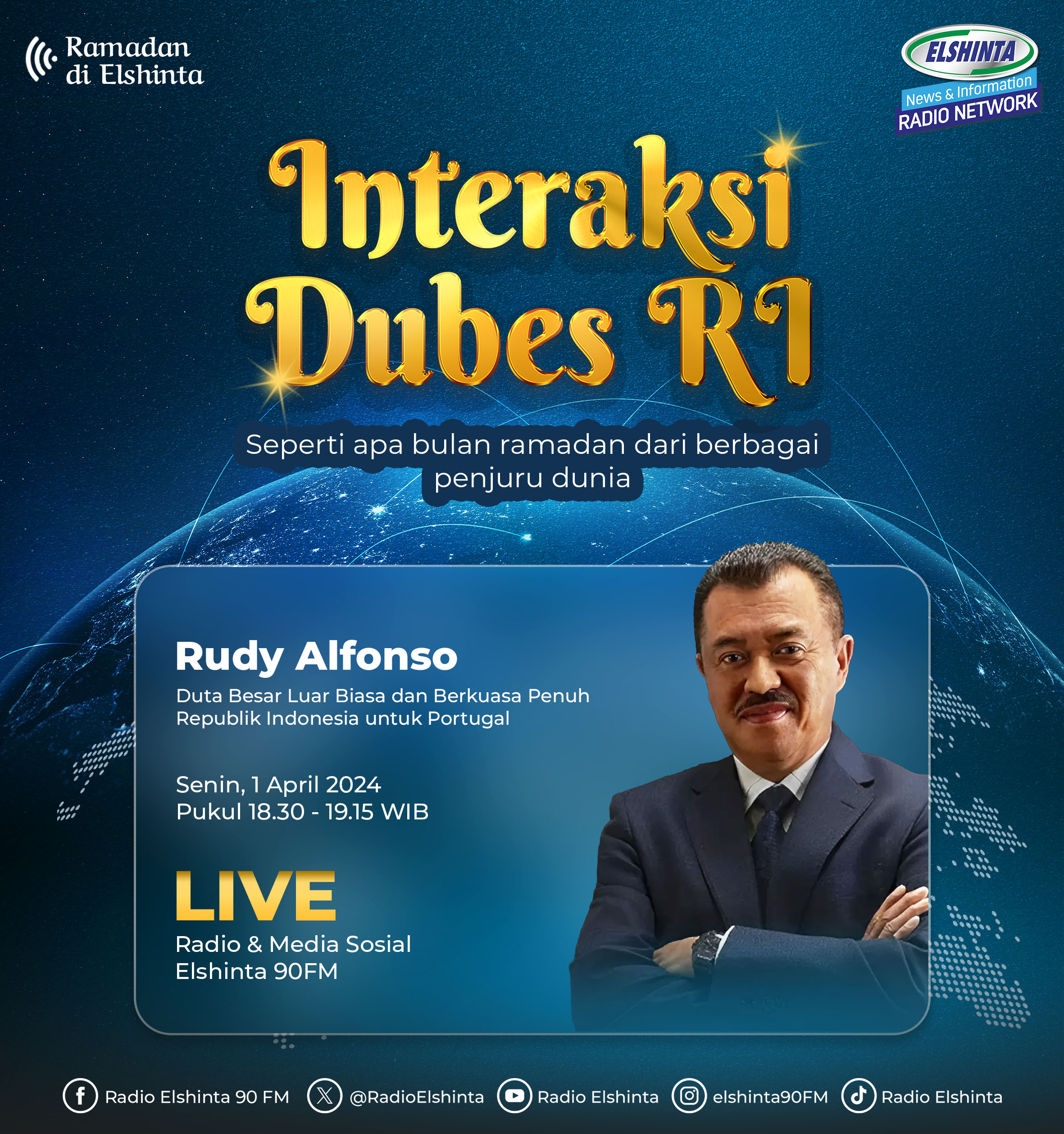 Interaksi Dubes, Duta Besar LBBP Republik Indonesia untuk untuk Portugal bersama Rudi Alfonso Interaksi Dubes, Duta Besar LBBP Republik Indonesia untuk untuk Portugal bersama Rudi Alfonso