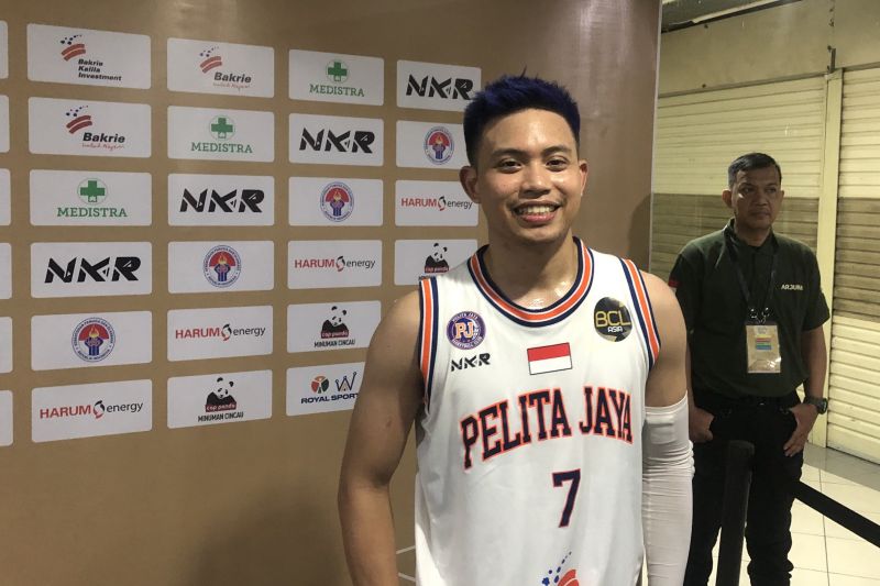 Andakara Prastawa bersyukur Pelita Jaya petik kemenangan di game awal Andakara Prastawa bersyukur Pelita Jaya petik kemenangan di game awal