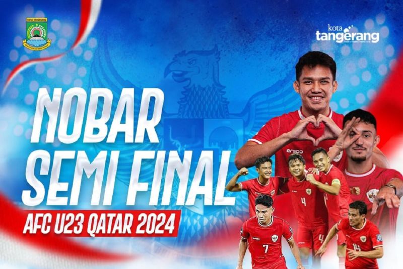 Pemkot Tangerang gelar nobar timnas Indonesia di Taman Elektrik Pemkot Tangerang gelar nobar timnas Indonesia di Taman Elektrik