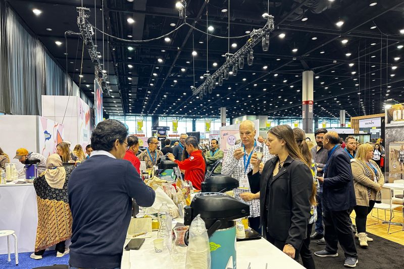 Kopi Indonesia memikat pengunjung pameran di Chicago AS