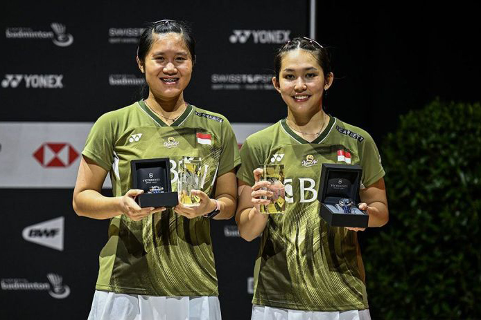 Lanny/Ribka ganda putri pertama Indonesia di laga perdana Uber 2024 Lanny/Ribka ganda putri pertama Indonesia di laga perdana Uber 2024