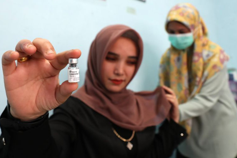 Vaksinolog pastikan vaksin meningitis aman untuk diberikan pada jamaah Vaksinolog pastikan vaksin meningitis aman untuk diberikan pada jamaah