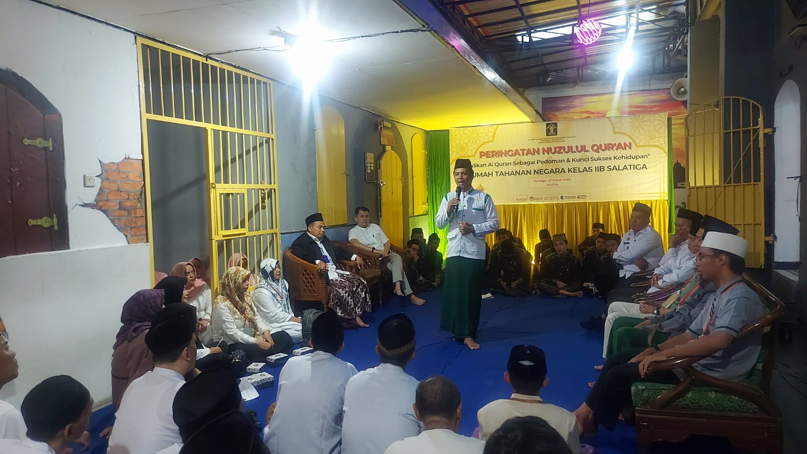 Warga Binaan Rutan Salatiga ikuti peringatan Nuzulul Quran Warga Binaan Rutan Salatiga ikuti peringatan Nuzulul Quran