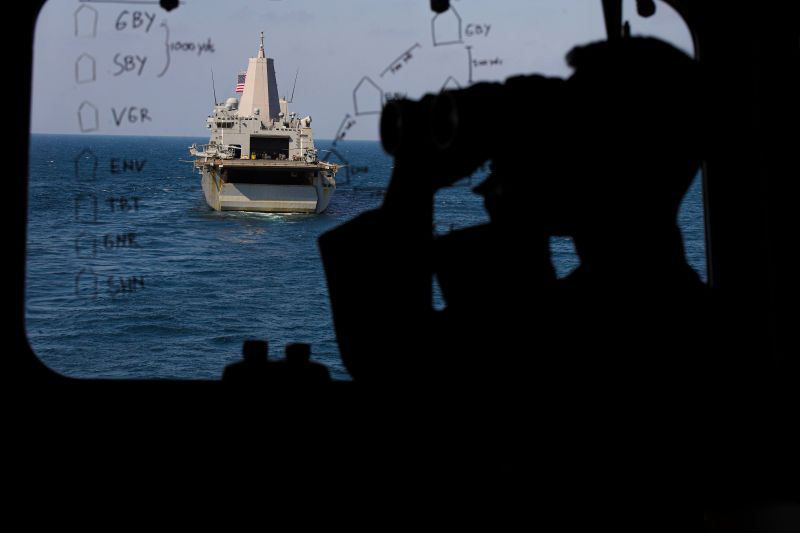 Angkatan laut Korsel dan AS latihan peperangan ranjau di Laut Timur Angkatan laut Korsel dan AS latihan peperangan ranjau di Laut Timur