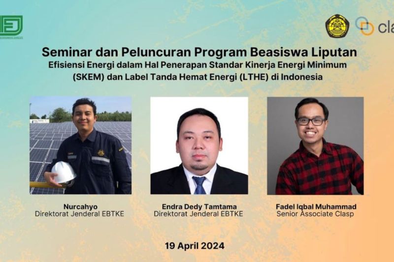 SIEJ siapkan beasiswa liputan efesiensi energi perubahan iklim