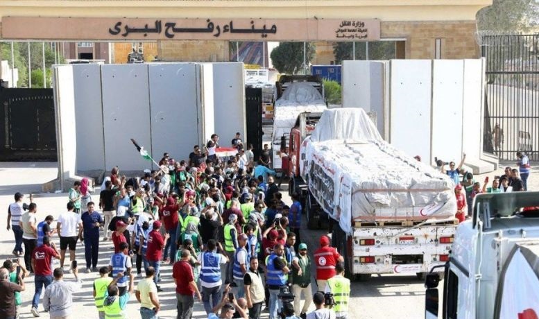 Lebih dari 400 truk bantuan kemanusiaan masuk ke Gaza Lebih dari 400 truk bantuan kemanusiaan masuk ke Gaza