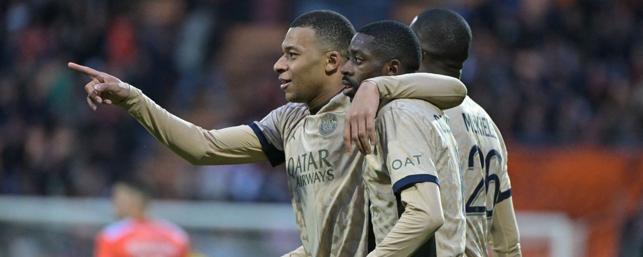 Mbappé menciptakan sejarah untuk menjadikan PSG mendekati gelar Ligue 1 Mbappé menciptakan sejarah untuk menjadikan PSG mendekati gelar Ligue 1