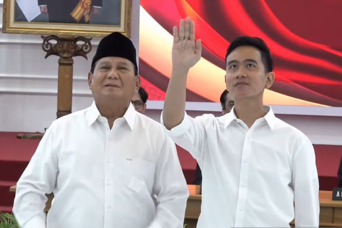 Prabowo akui bersyukur telah menjalankan proses demokrasi Prabowo akui bersyukur telah menjalankan proses demokrasi