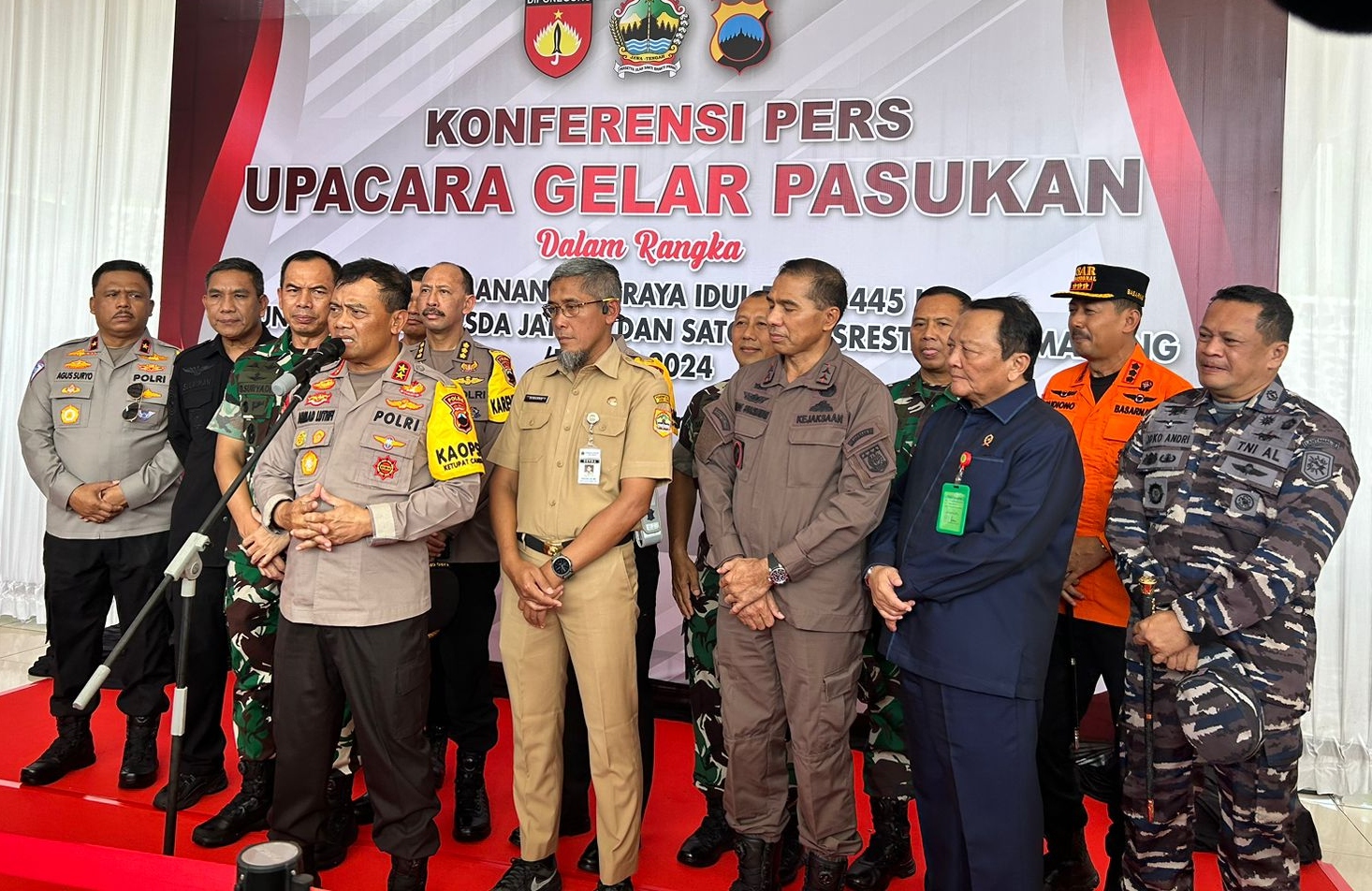 12.206 tim gabungan disiagakan selama mudik lebaran 2024 di Jateng