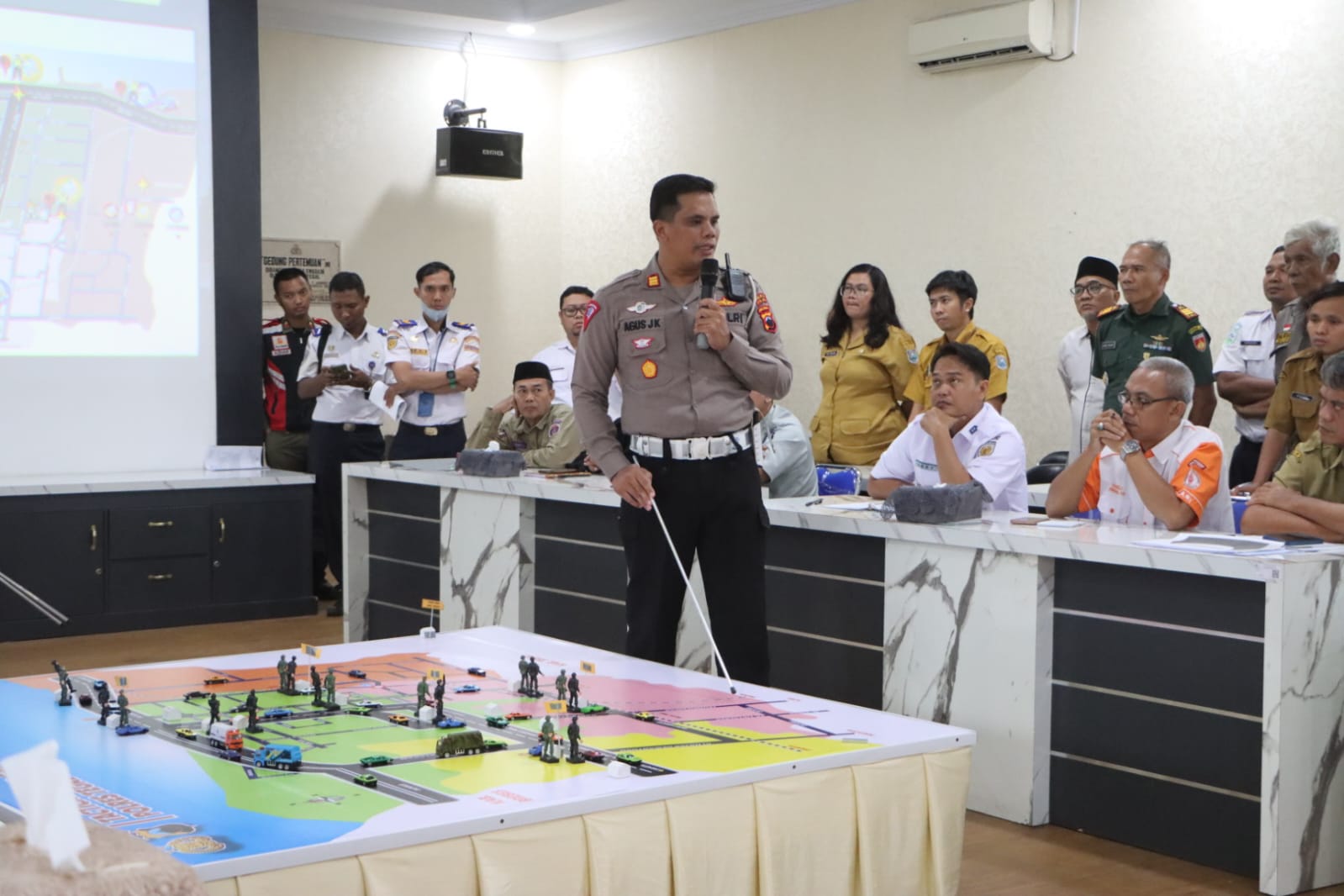 Polres Tegal Kota gelar rakor lintas sektoral pengamanan arus mudik