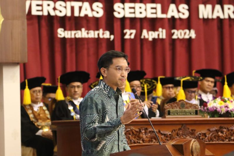 Penguasa Mangkunegaran beri motivasi kepada lulusan UNS