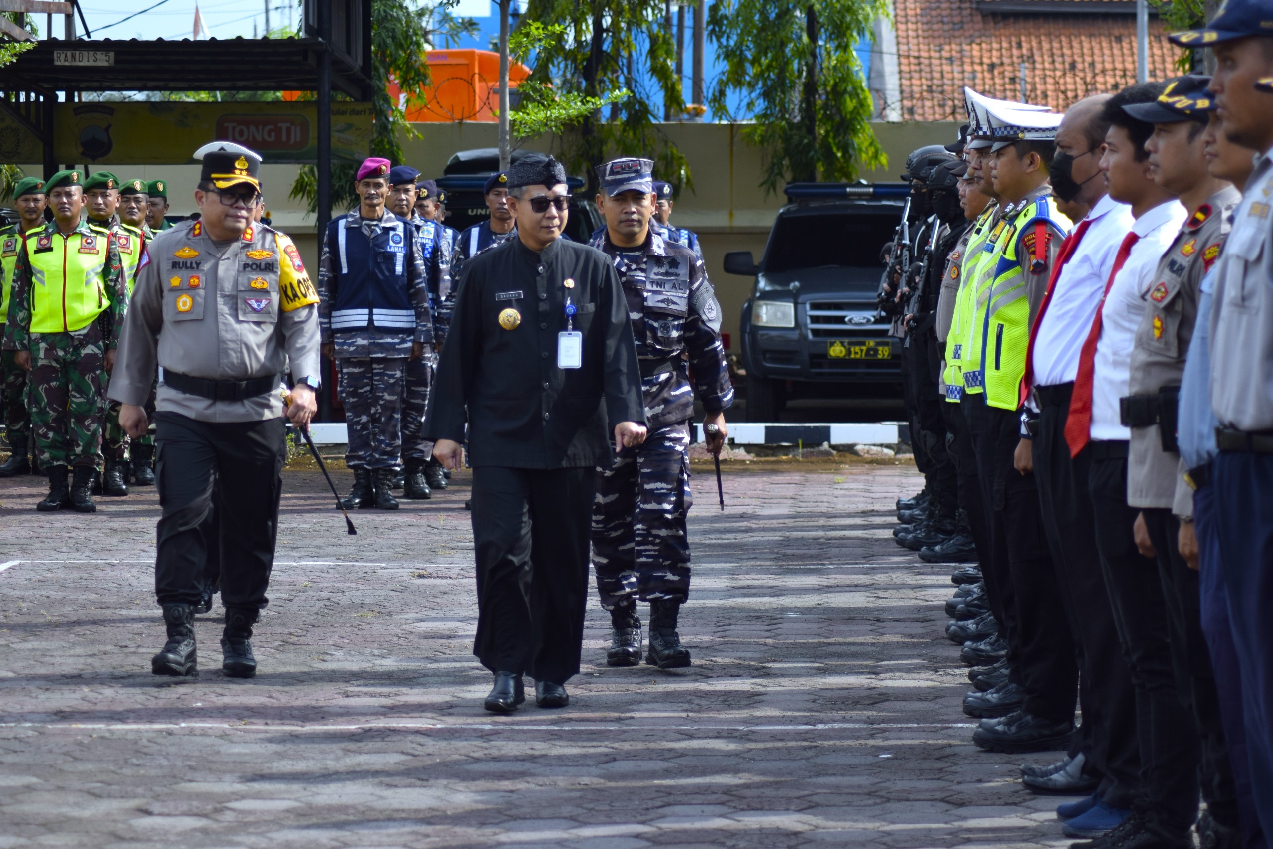 Amankan pemudik, Polres Tegal Kota apel gelar pasukan Ops Ketupat Candi 2024