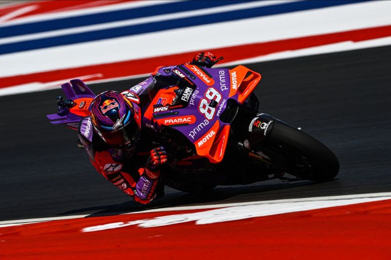 Martin pecahkan rekor dan puncaki sesi pertama MotoGP Amerika Martin pecahkan rekor dan puncaki sesi pertama MotoGP Amerika