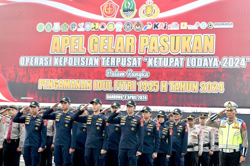 Personel gabungan Operasi Ketupat Lodaya mulai bertugas pada Kamis Personel gabungan Operasi Ketupat Lodaya mulai bertugas pada Kamis