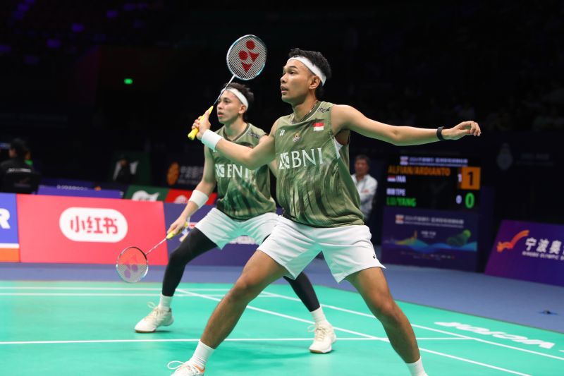 Fajar/Rian nantikan duel kontra Liang/Wang di perempat final BAC