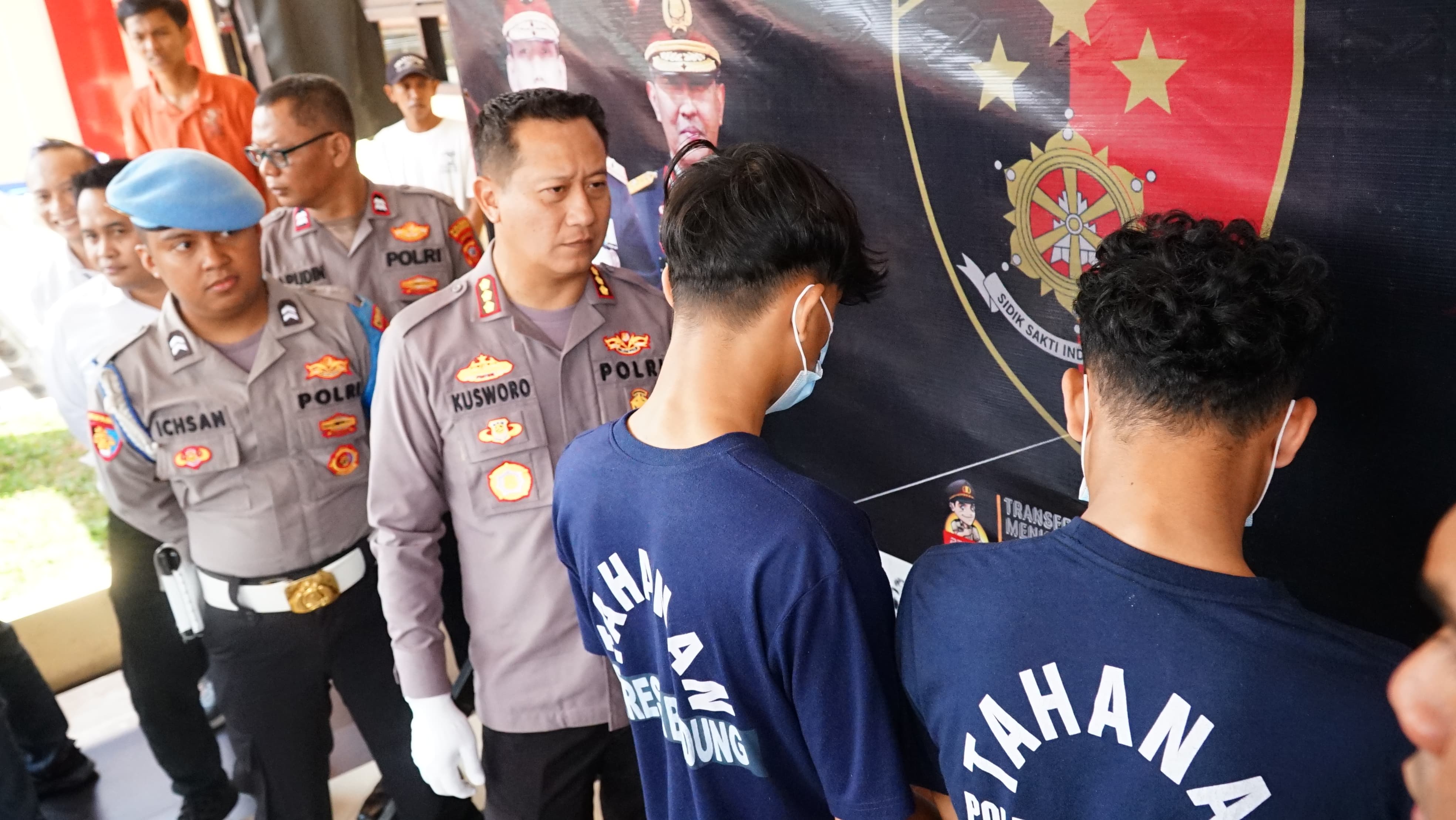 Enam pelaku penganiayaan di Ciparay diringkus aparat Polresta Bandung