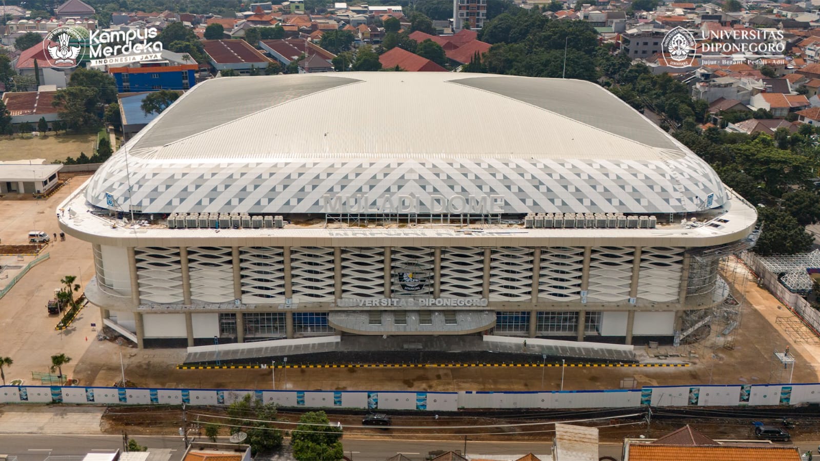 Universitas Diponegoro kini miliki Muladi Dome, gedung serbaguna yang megah Universitas Diponegoro kini miliki Muladi Dome, gedung serbaguna yang megah
