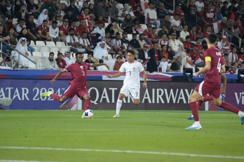 Indonesia ditaklukkan Qatar 0-2 pada laga pembukaan Piala Asia U-23 Indonesia ditaklukkan Qatar 0-2 pada laga pembukaan Piala Asia U-23