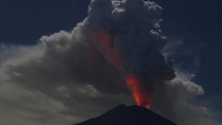 21 April 2019: Gunung Agung Erupsi lagi! tinggi kolom abu vulkanik 3.000 M 21 April 2019: Gunung Agung Erupsi lagi! tinggi kolom abu vulkanik 3.000 M