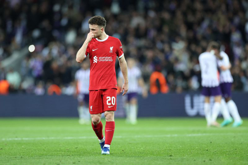 Cedera ringan, Liverpool kembali kehilangan Diogo Jota selama dua pekan Cedera ringan, Liverpool kembali kehilangan Diogo Jota selama dua pekan