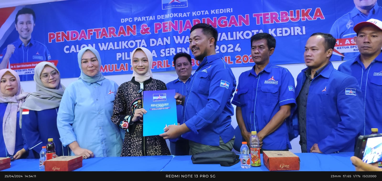 DPC Demokrat Kota Kediri hampir pasti usung Vinanda Prameswati di Pilwali 2024 DPC Demokrat Kota Kediri hampir pasti usung Vinanda Prameswati di Pilwali 2024
