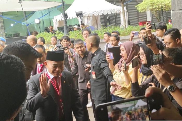 Empat menteri penuhi panggilan MK untuk berikan keterangan Empat menteri penuhi panggilan MK untuk berikan keterangan