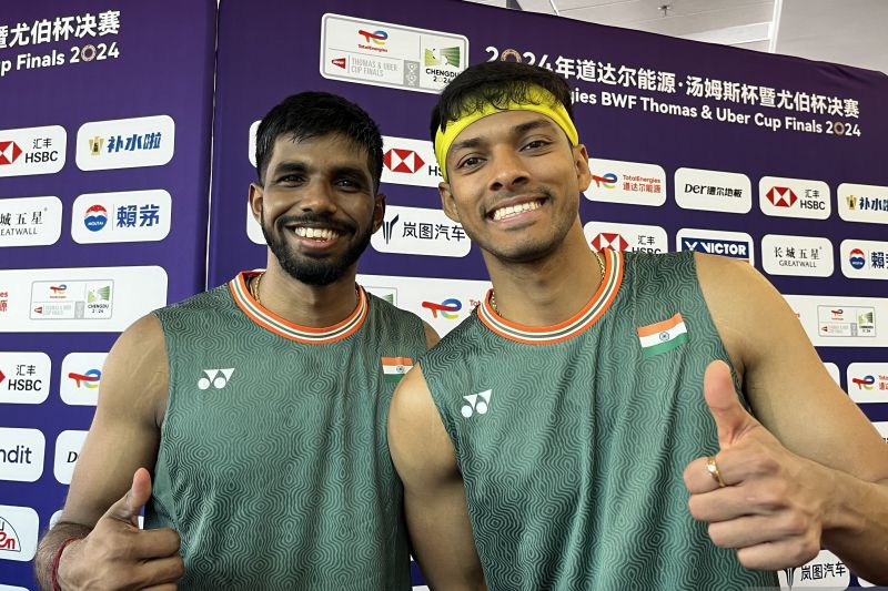 Rankireddy/Shetty tak sabar untuk melakoni laga Indonesia vs India Rankireddy/Shetty tak sabar untuk melakoni laga Indonesia vs India
