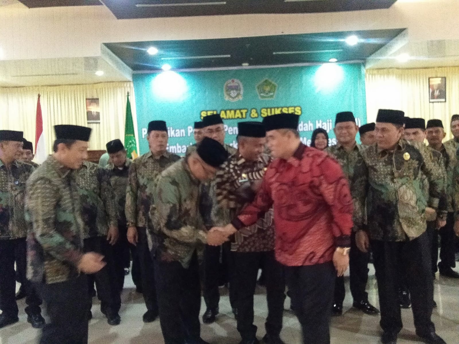 44 orang P2IH Embarkasi/Debarkasi Medan dilantik 44 orang P2IH Embarkasi/Debarkasi Medan dilantik