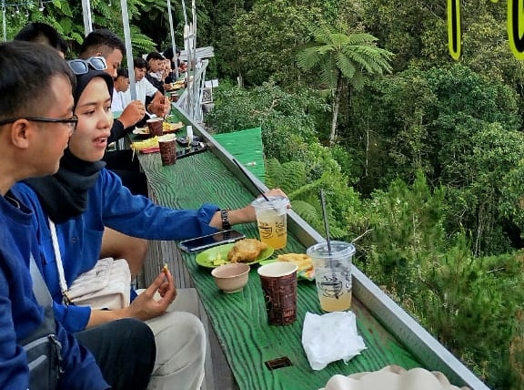 Indahnya panorama lereng kaki Gunung Wilis, wisata Besuki Kediri  