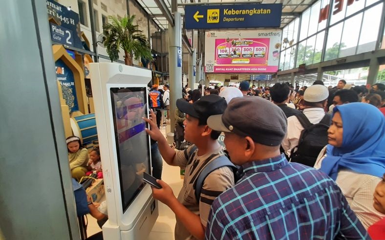 Tiket keberangkatan KA Lebaran 2024 pada H+5 masih tersedia