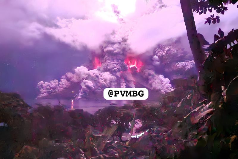Aktivitas vulkanik Gunung Ruang kembali meningkat Aktivitas vulkanik Gunung Ruang kembali meningkat