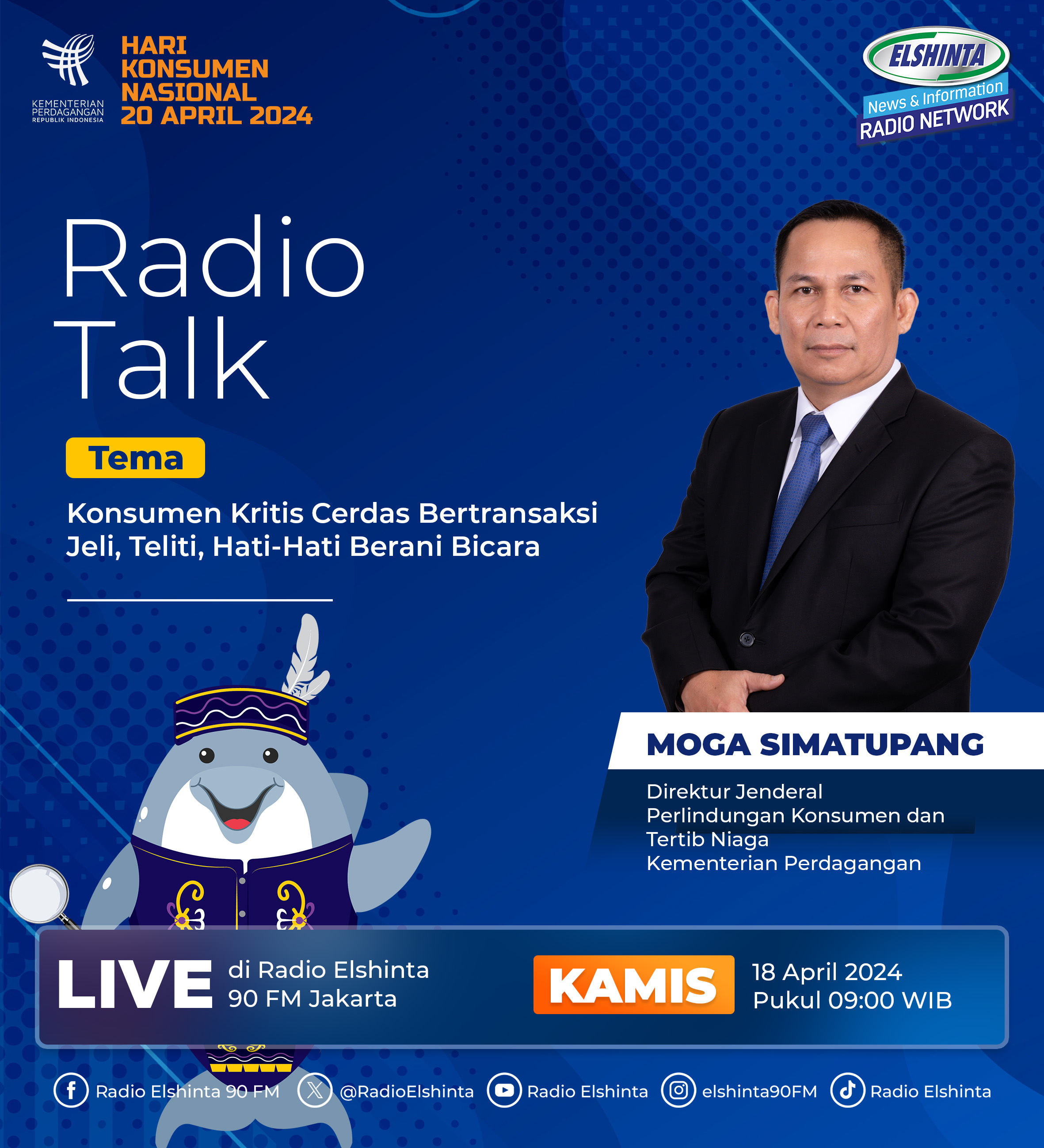 Radio Talk bersama Kemendag RI, mewujudkan perlindungan konsumen di Indonesia Radio Talk bersama Kemendag RI, mewujudkan perlindungan konsumen di Indonesia