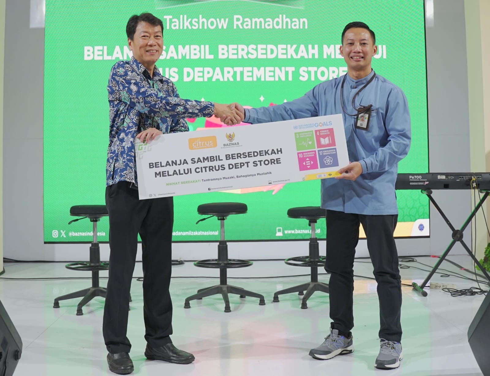 Dorong gerakan gemar bersedekah, BAZNAS RI- CDS beri kemudahan layanan ZIS Dorong gerakan gemar bersedekah, BAZNAS RI- CDS beri kemudahan layanan ZIS
