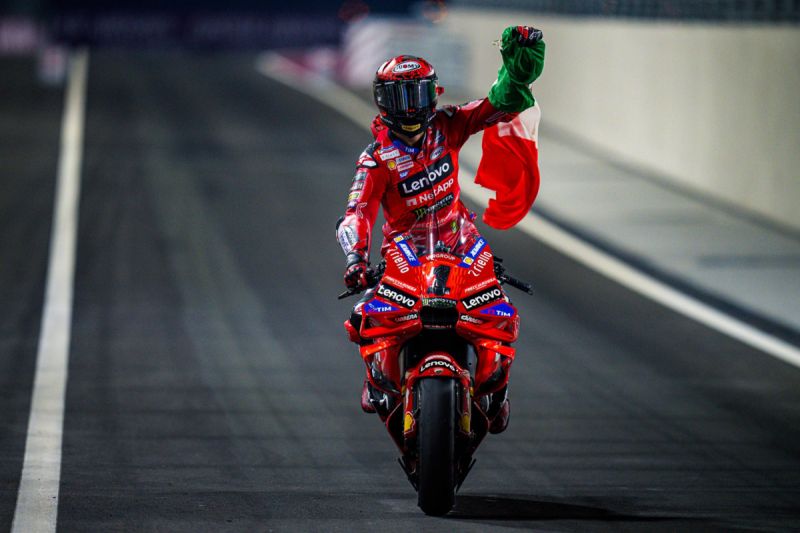 Bagnaia bertekad tebus kekalahan tahun lalu di MotoGP Amerika Bagnaia bertekad tebus kekalahan tahun lalu di MotoGP Amerika