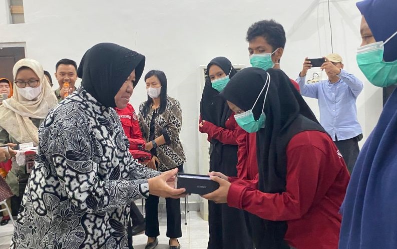 Mensos kunjungi pelatihan disabilitas di Sentra Meohai Kendari Mensos kunjungi pelatihan disabilitas di Sentra Meohai Kendari