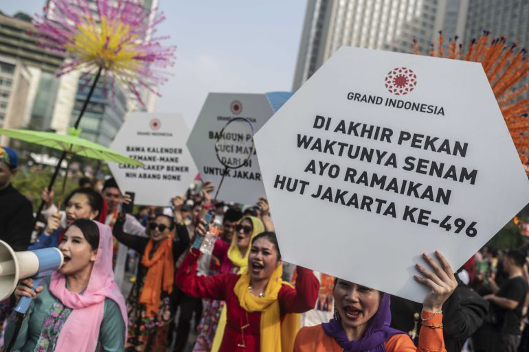 Disbud DKI persiapkan atraksi hingga tradisi Betawi di HUT Jakarta Disbud DKI persiapkan atraksi hingga tradisi Betawi di HUT Jakarta