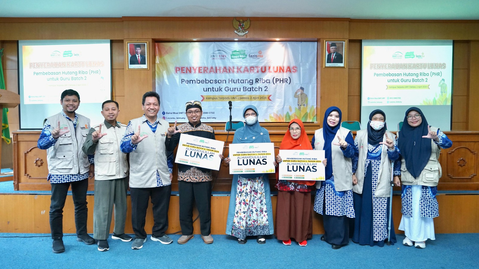 Lazismu BMT UMY gelontorkan Rp. 227.323.877 bebaskan guru-guru dari jerat hutang Lazismu BMT UMY gelontorkan Rp. 227.323.877 bebaskan guru-guru dari jerat hutangÂ