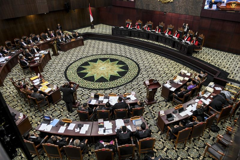 MK akan bacakan putusan perkara PHPU Pilpres pagi ini MK akan bacakan putusan perkara PHPU Pilpres pagi ini