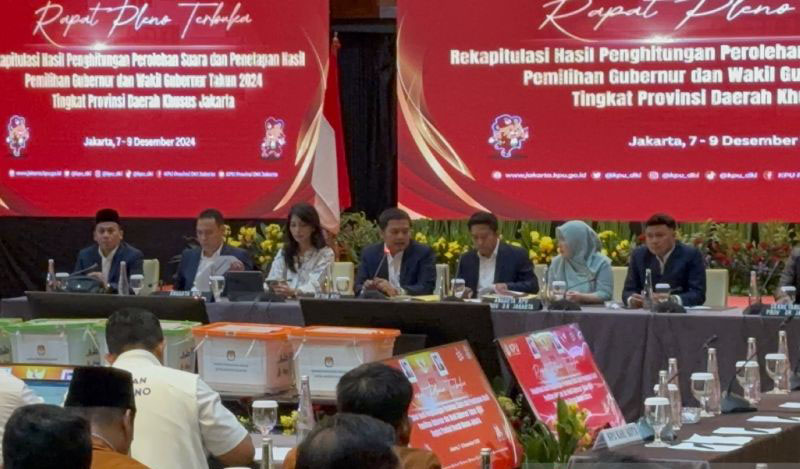 KPU DKI sahkan pasangan Pram-Rano unggul di Pilkada Jakarta KPU DKI sahkan pasangan Pram-Rano unggul di Pilkada Jakarta