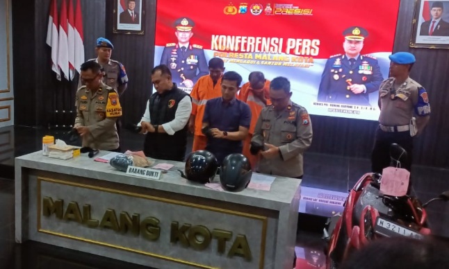 Dua residivis spesialis jambret diringkus polisi Dua residivis spesialis jambret diringkus polisi