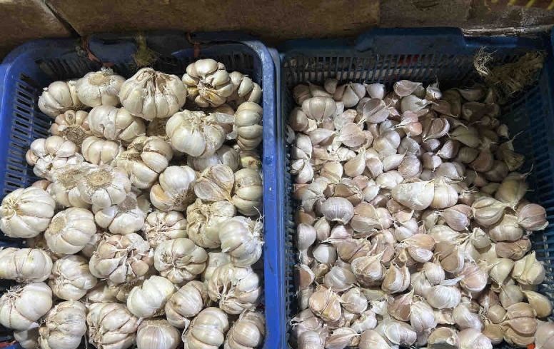 Harga pangan Senin, bawang putih naik Rp5.410 jadi Rp47.520 per kg